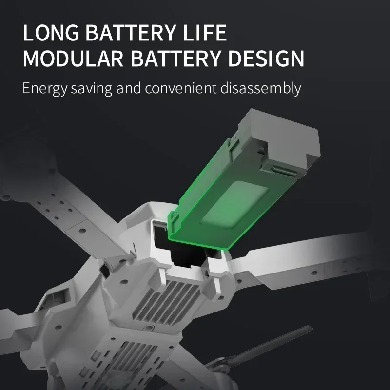 1-10 قطعة E99 Pro بطارية توصيل - مراجعة Eachine Drone E58 وسعره