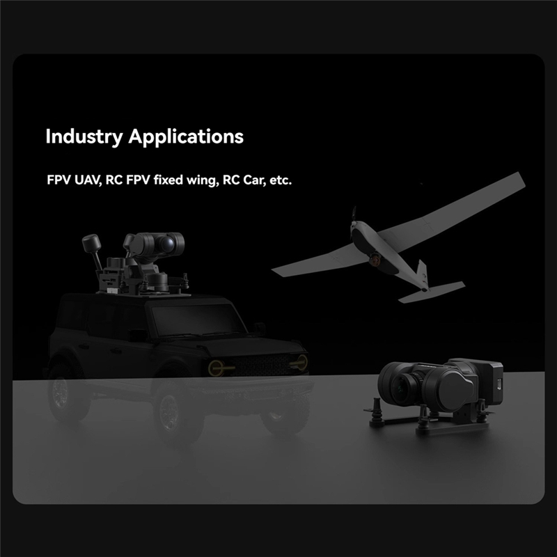 FGGS-GM1 FPV كاميرا Gimbal عمو - مراجعة Drone Camera With Gimbal وسعره