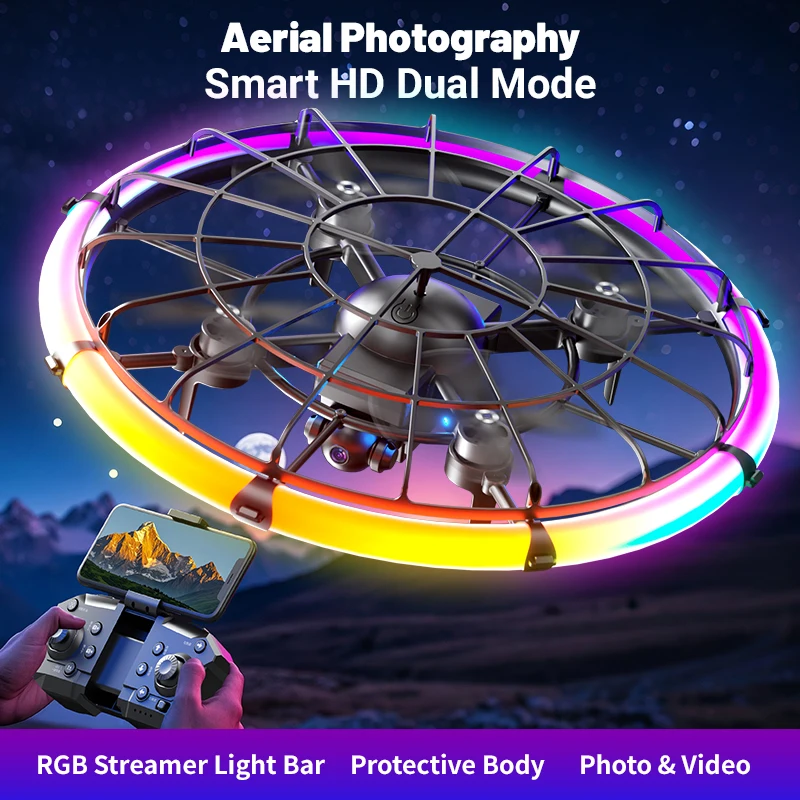 طائرة JJRC H145 UFO RC بدون طي - مراجعة Drone Camera Case وسعره