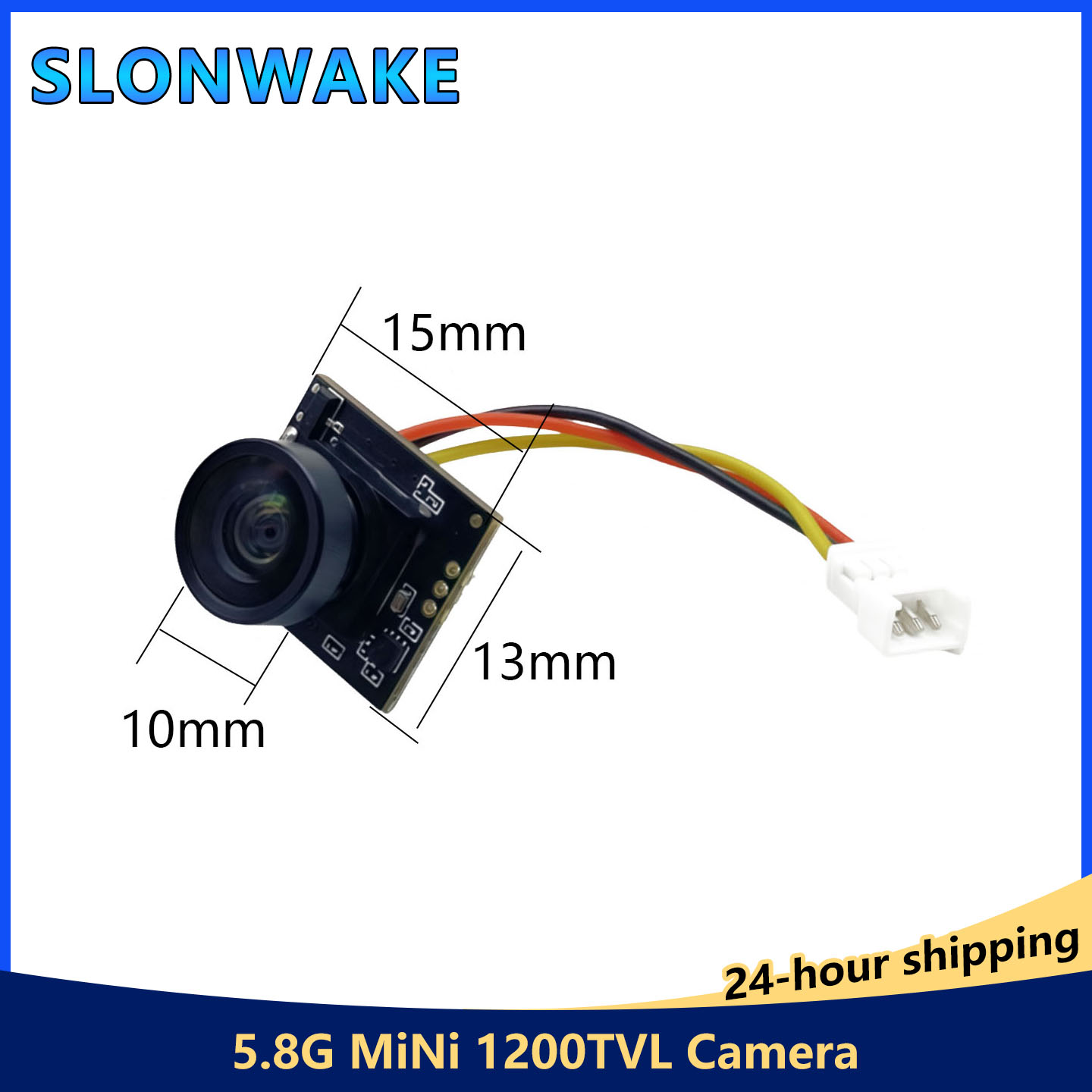 كاميرا SLONWAKE Ultra Mini 5.8 - مراجعة Drone Camera Wide Angle وسعره